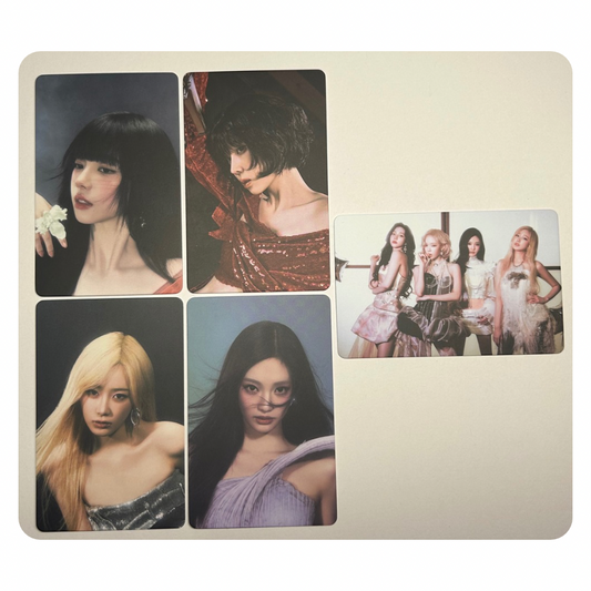 Aespa Metal China Magazine Photocard