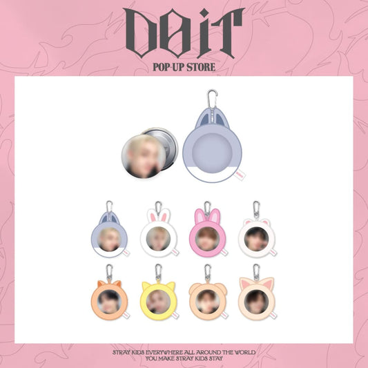 PRE ORDER Stray Kids DO IT Pop Up MD Soft Face Badge & Skzoo Cover Set