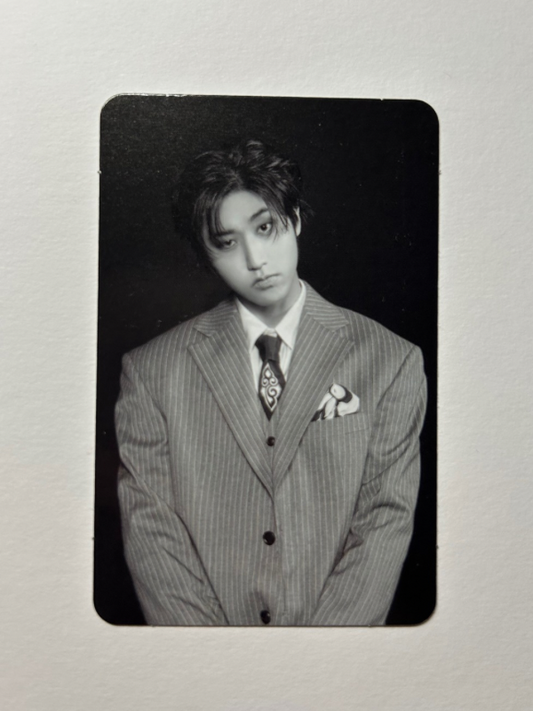 Han Stray Kids HIPTAPE HOP monochrome photocard