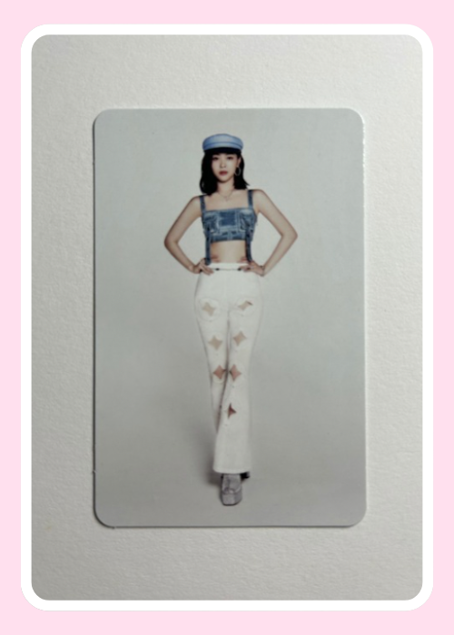 Ryujin ITZY Kill My Doubt Pop Up Trading Card