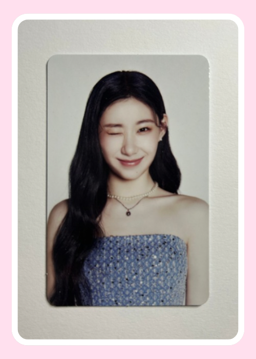 Chaeryeong ITZY Kill My Doubt Pop Up Trading Card