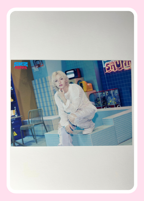 Stray Kids Sauna Japan Trading Card Post Card Member Choice