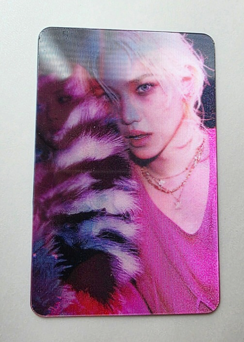 Felix Stray Kids DO IT IT Version Pink Lenticular Album Photocard