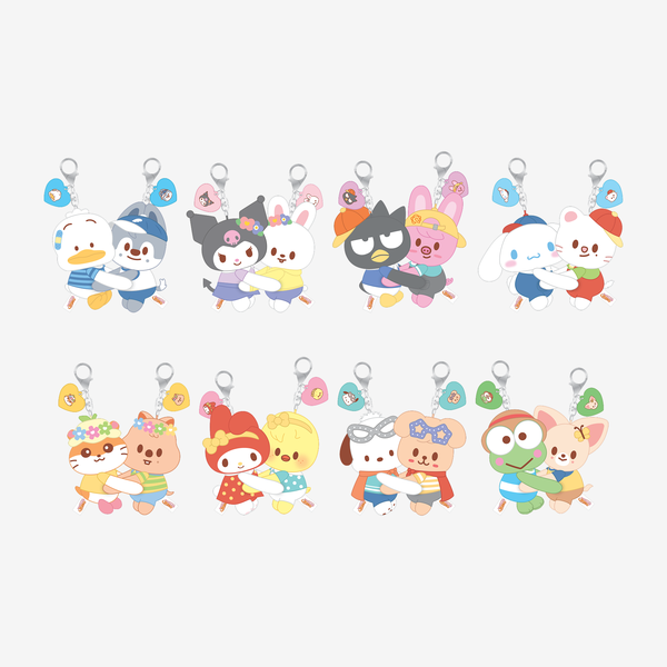 PRE ORDER Stray Kids Skzoo x Sanrio Hug Plush Keyring