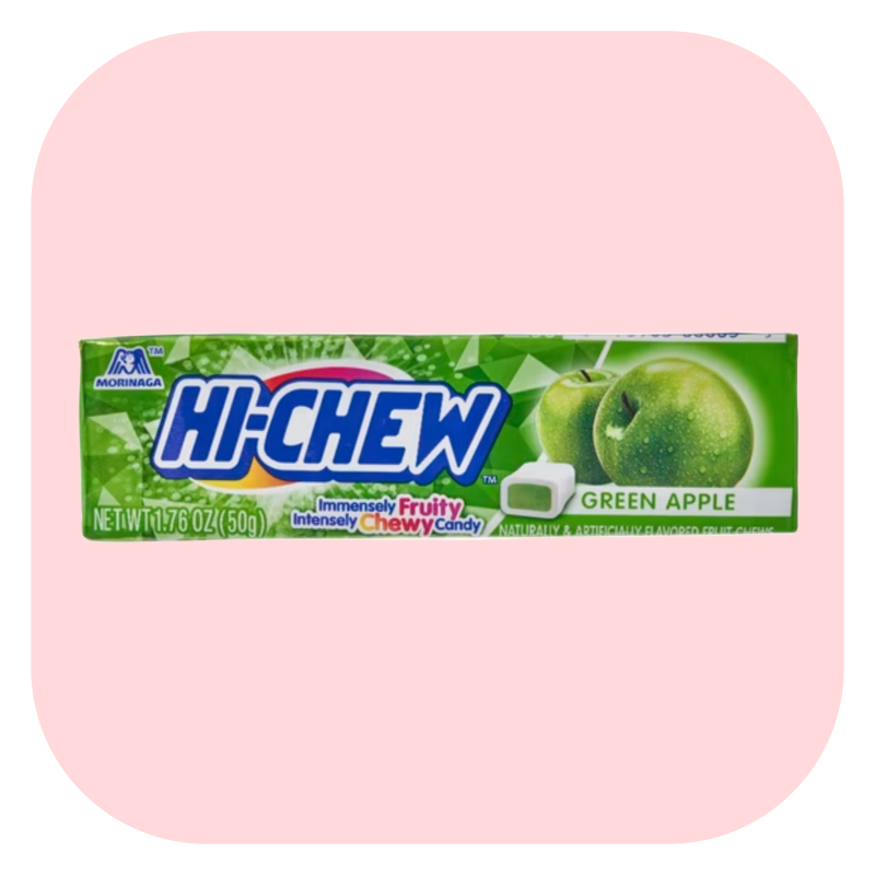 Hi Chew Green Apple Chewy Candy