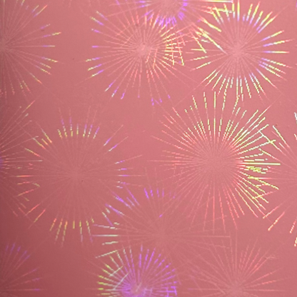 Holographic firework Photocard Sleeves (61x91mm) 50pcs with colour choice