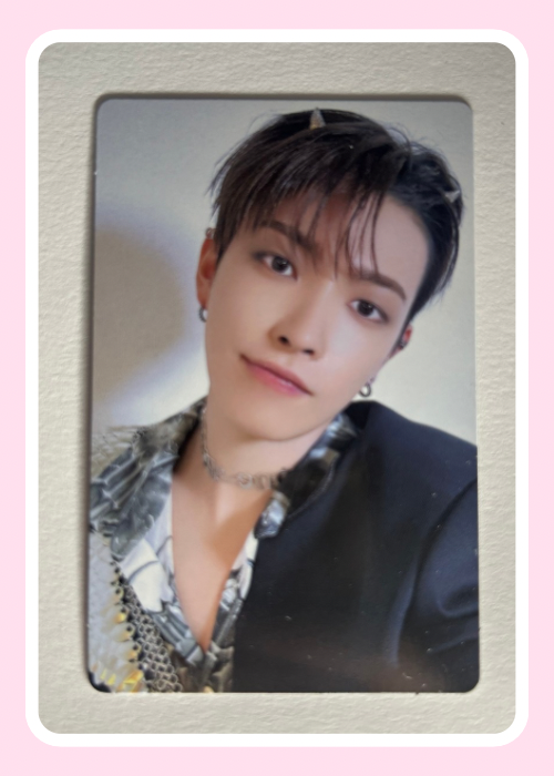 Hongjoong Ateez Golden Hour Part 2 For Ver Poca Version Selfie Photocard