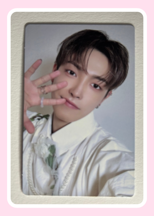 Hongjoong Ateez Golden Hour Part 2 To Ver Poca Version Selfie Photocard