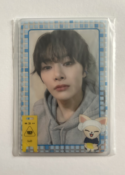I.N Stray Kids Sauna Japan Lucky Draw Photocard and Cover