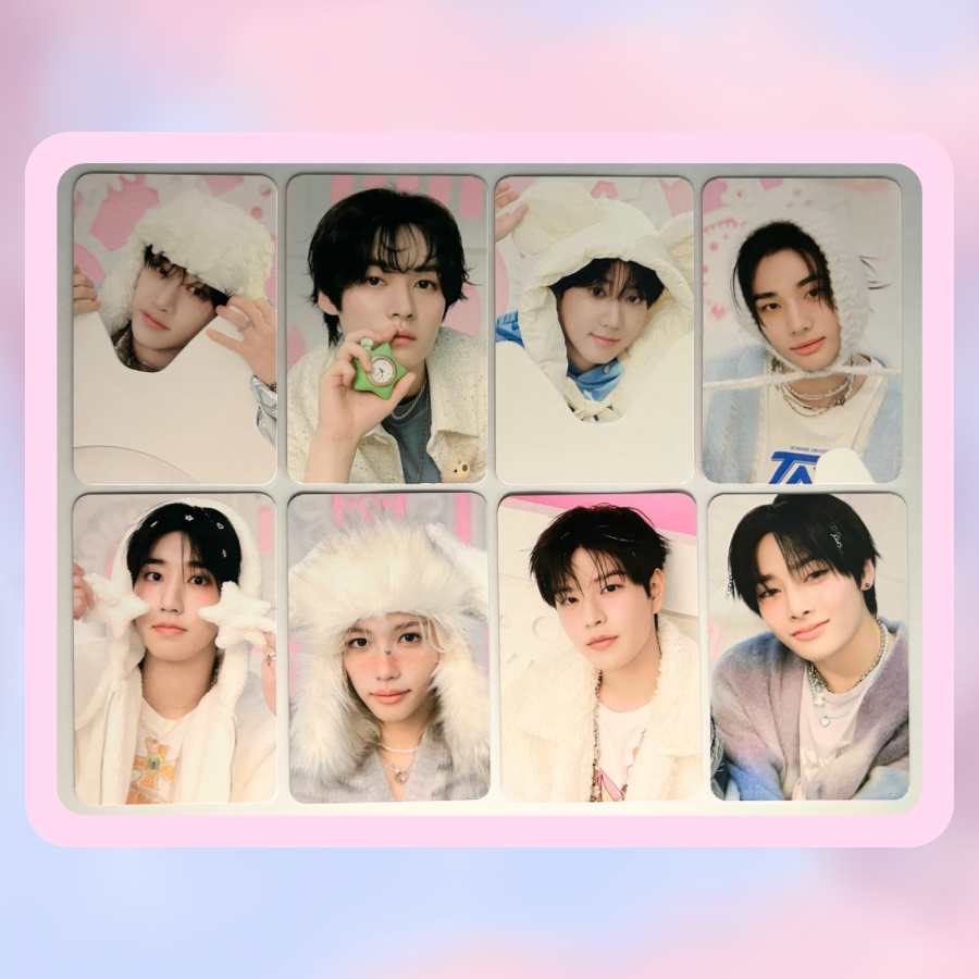 Stray Kids SKZ 5’Clock Pop-up Box Tape Photocard