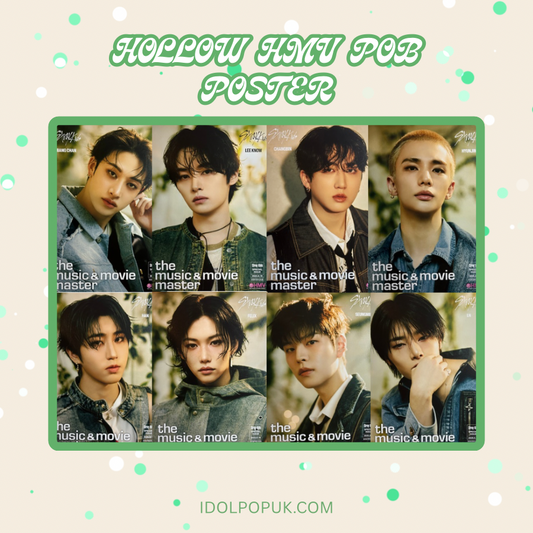 Stray Kids Hollow HMV Pob Poster