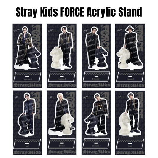 PRE ORDER Stray Kids FORCE Acrylic Stand Japan MD