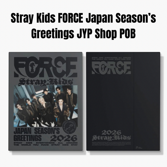PRE ORDER Stray Kids FORCE Japan 2026 Season’s Greetings JYP POB