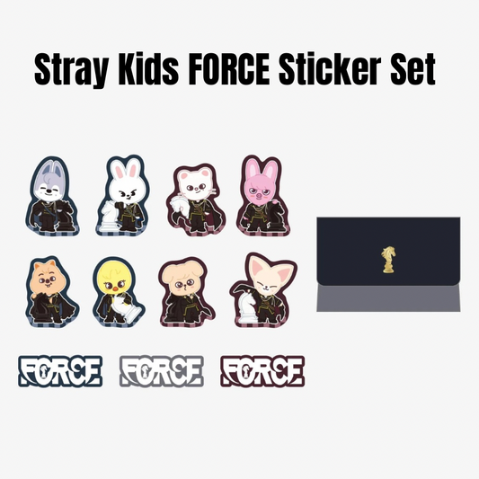 PRE ORDER Stray Kids FORCE Sticker Set Japan MD