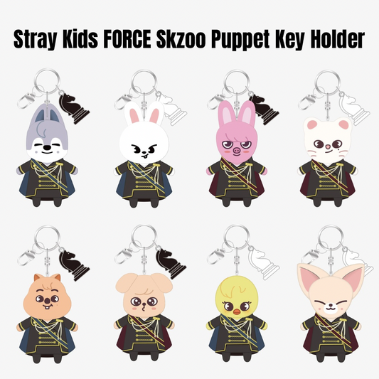 PRE ORDER Stray Kids FORCE Skzoo Puppet Key Holder Japan MD