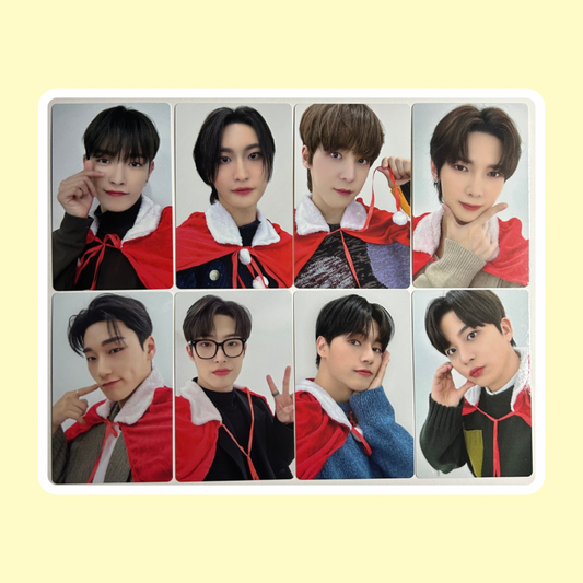 Ateez x Kaura Christmas photocard member choice