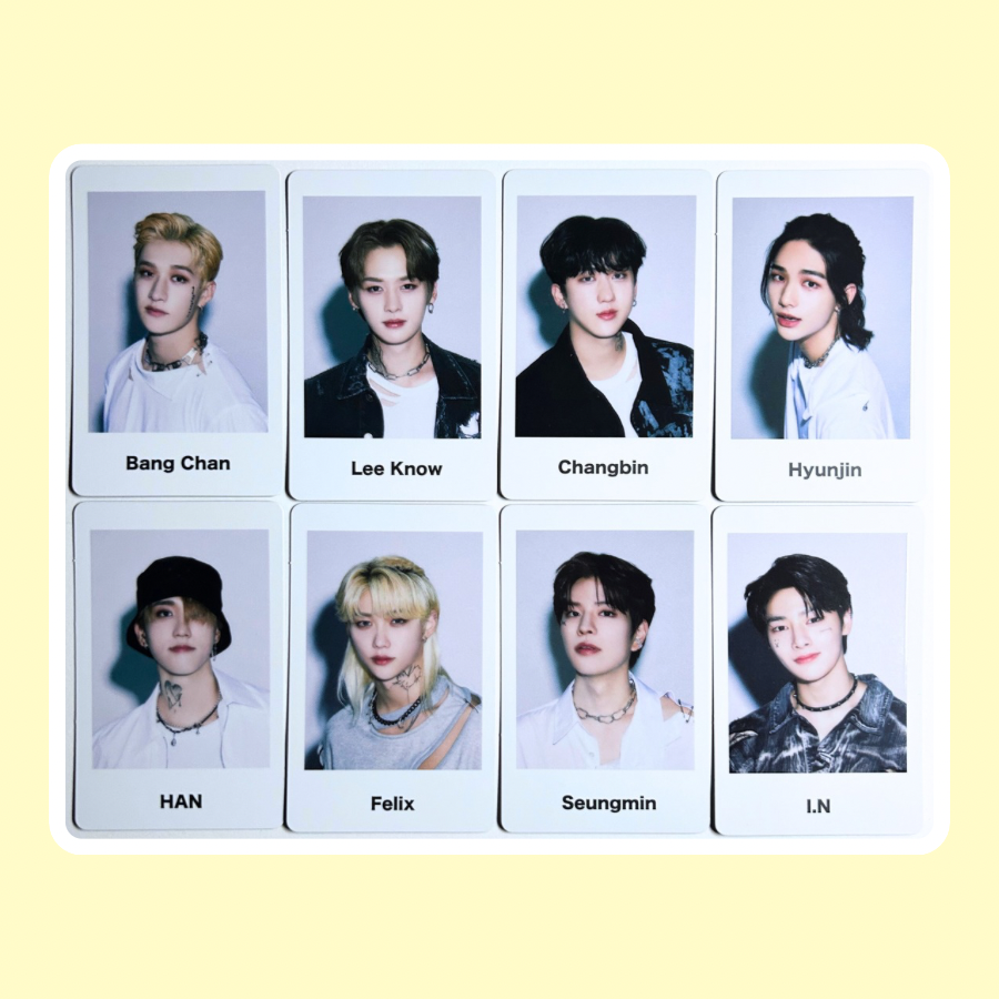 Stray Kids Scars Japan Polaroid Photocard
