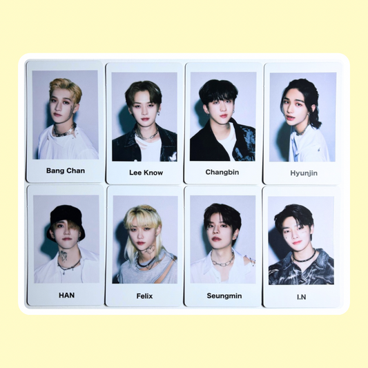 Stray Kids Scars Japan Polaroid Photocard