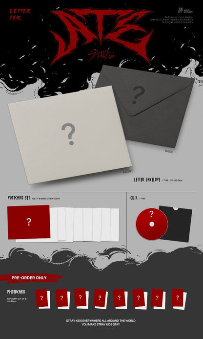 Stray Kids ATE album Letter Ver