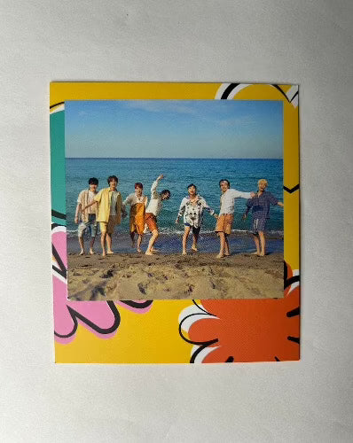 BTS Butter group polariod