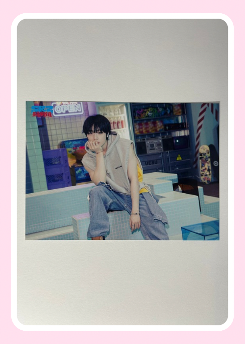 Stray Kids Sauna Japan Trading Card Post Card Member Choice