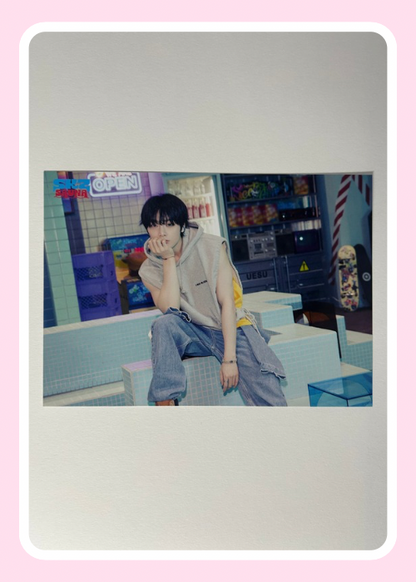 Stray Kids Sauna Japan Trading Card Post Card Member Choice