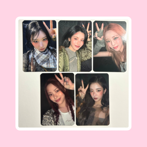 ITZY Girls Will Be Girls Music Plant Pob Selfie Photocard