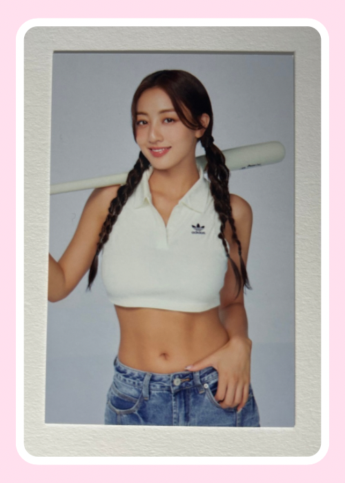 Jihyo Twice 9th Anniversary Home 9Round Pop Up Trading Card