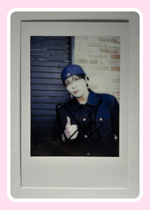 Jongho Ateez Golden Hour Part 3 Makestar Pob Polaroid