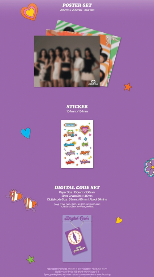 PRE ORDER KATSEYE SEASON’S GREETINGS MOD & MAD Pob Option