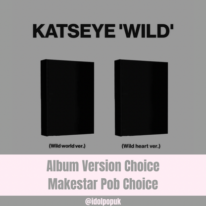 PRE ORDER KATSEYE WILD Album Pob Choice