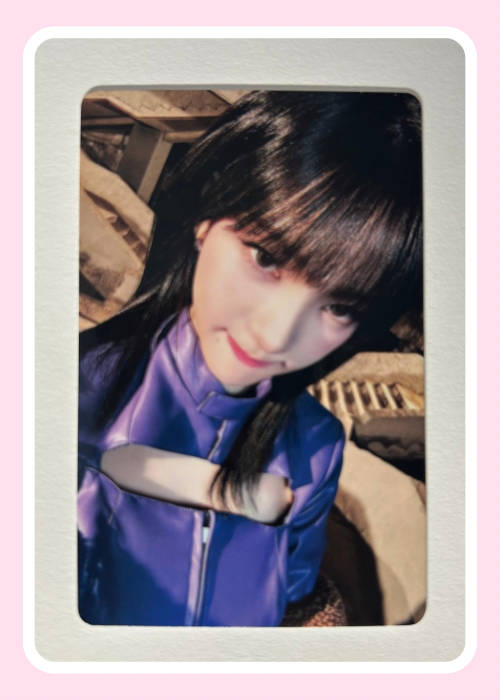 Karina Aespa Armageddon QQ Music Pob Photocard