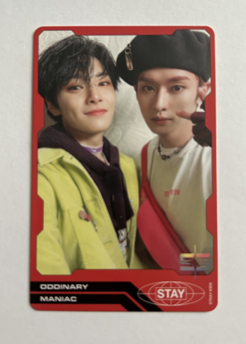 Lee Know I.N Stray Kids Oddinary Photocard