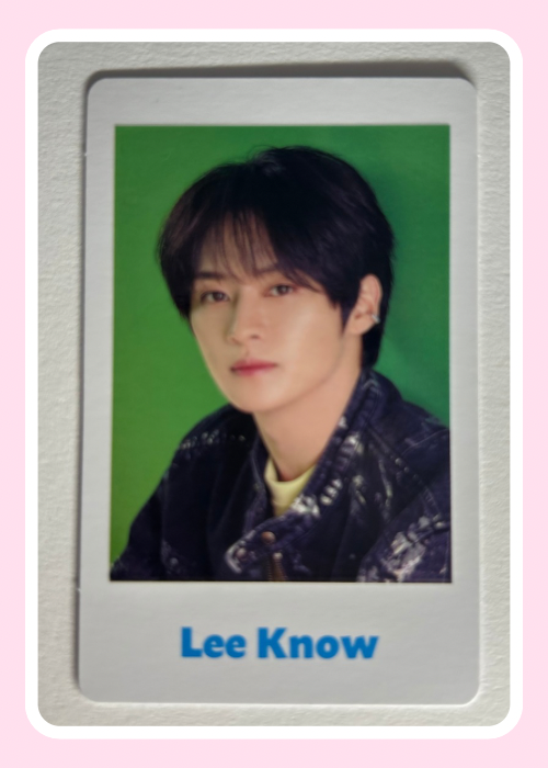 Lee Know Stray Kids Toy World Japan Photocard
