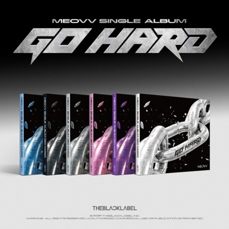 PRE ORDER MEOVV Single Album GO HARD Soundwave Pob