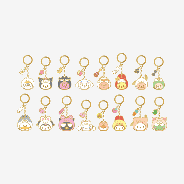 PRE ORDER Stray Kids Skzoo x Sanrio Characters Metal Keyring