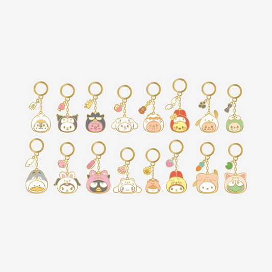PRE ORDER Stray Kids Skzoo x Sanrio Characters Metal Keyring