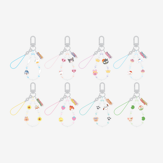 PRE ORDER Stray Kids Skzoo x Sanrio Characters Phone Beads Strap