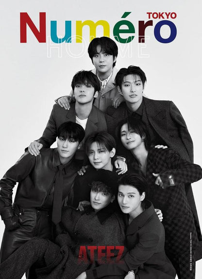 ATEEZ Numéro Tokyo Special Cover Magazine