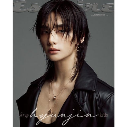 Hyunjin Stray Kids Esquire Korea Magazine Oct Cover
