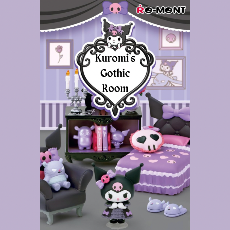 Re-ment Kuromi’s Gothic Room Sanrio Random Blind Box