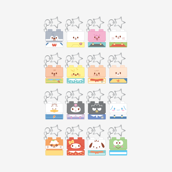 PRE ORDER Stray Kids Skzoo x Sanrio Secret Block Stamp