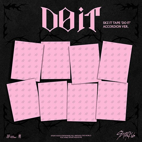 PRE ORDER Stray Kids SKZ IT TAPE [DO IT] Accordion Version pob choice