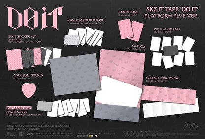 PRE ORDER Stray Kids SKZ IT TAPE [DO IT] Platform PLVE Version pob choice