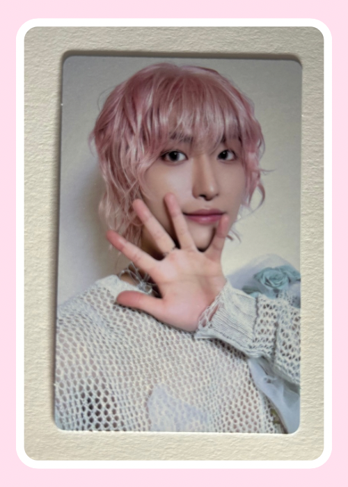 Seonghwa Ateez Golden Hour Part 2 To Ver Poca Version Selfie Photocard