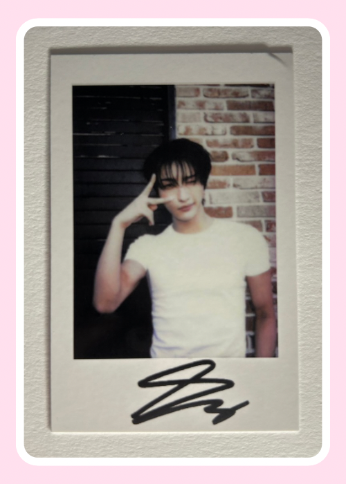 Seonghwa Ateez Golden Hour Part 3 Makestar Pob Polaroid (read description)