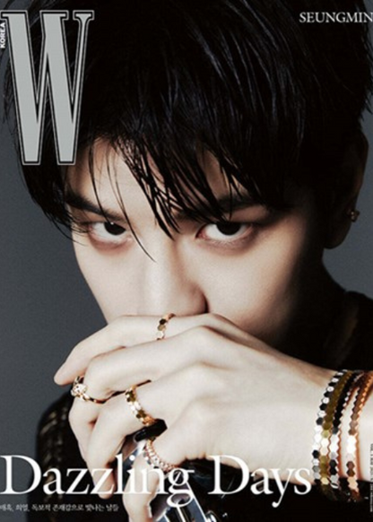 PRE ORDER SEUNGMIN W Korea vol.5 magazine