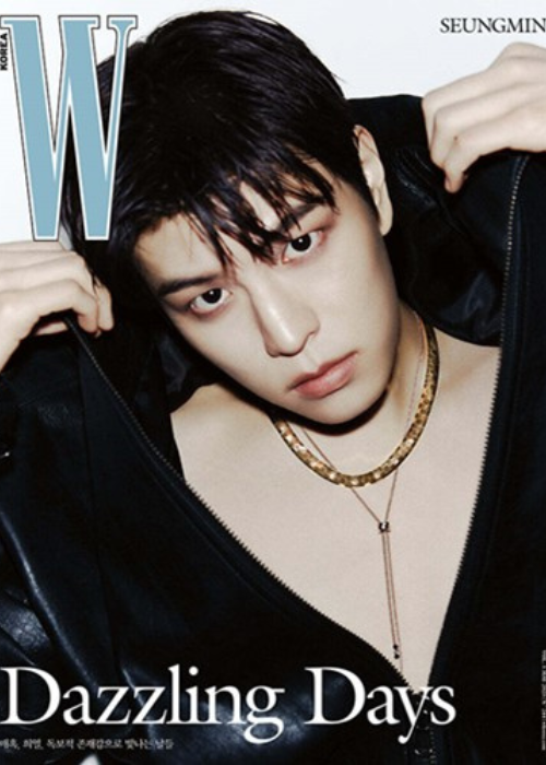 PRE ORDER SEUNGMIN W Korea vol.5 magazine