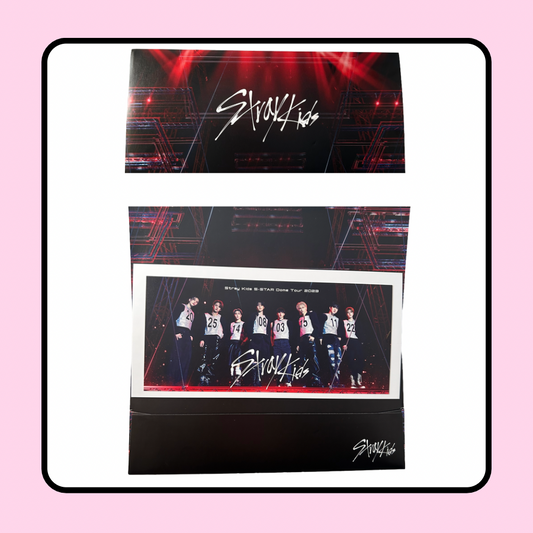 Stray Kids 5 Star Dome Tour Japan Postcard Ticket