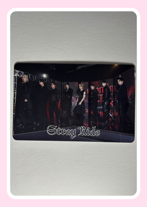 Stray Kids DominATE Japan Upgrade Group Photocard